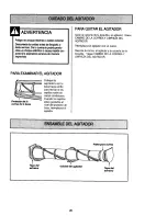 Preview for 42 page of Kenmore 116.33725 Owner'S Manual