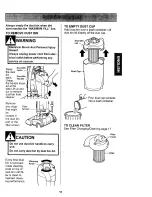 Предварительный просмотр 15 страницы Kenmore 116.33912 Owner'S Manual