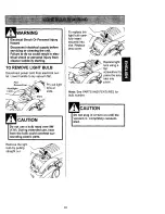 Предварительный просмотр 19 страницы Kenmore 116.33912 Owner'S Manual