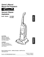 Preview for 1 page of Kenmore 116.33920 Owner'S Manual