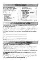 Preview for 2 page of Kenmore 116.33922 Owner'S Manual