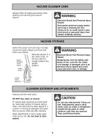 Preview for 12 page of Kenmore 116.34720 Owner'S Manual