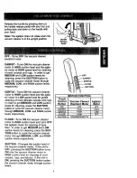 Предварительный просмотр 7 страницы Kenmore 116.34924 Owner'S Manual