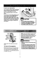 Предварительный просмотр 8 страницы Kenmore 116.34924 Owner'S Manual