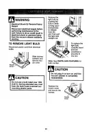 Preview for 20 page of Kenmore 116.35622 Owner'S Manual