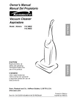 Kenmore 116.36622 Owner'S Manual preview