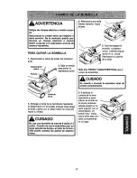 Предварительный просмотр 37 страницы Kenmore 116.36922 Owner'S Manual