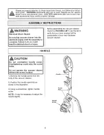 Preview for 6 page of Kenmore 116.39050 Use & Care Manual