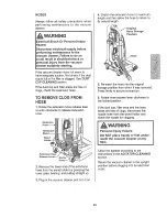 Preview for 23 page of Kenmore 116.39050 Use & Care Manual