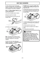 Preview for 17 page of Kenmore 116.81714 Use & Care Manual