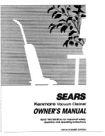 Kenmore 116 Owner'S Manual preview