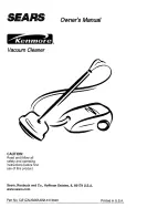 Kenmore 11629512990 Owner'S Manual preview