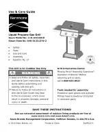 Preview for 1 page of Kenmore 119.16216010 Use & Care Manual