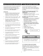 Preview for 18 page of Kenmore 119.16216010 Use & Care Manual