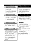 Preview for 3 page of Kenmore 119.163018 Use & Care Manual