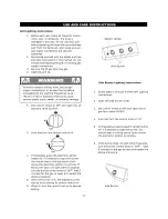 Preview for 22 page of Kenmore 119.163018 Use & Care Manual