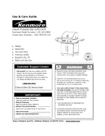 Kenmore 119.16312800 Use & Care Manual preview