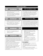 Preview for 3 page of Kenmore 119.16658010 Use & Care Manual