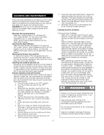 Preview for 25 page of Kenmore 119.16658010 Use & Care Manual