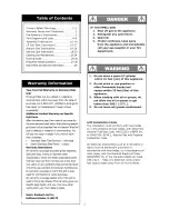 Preview for 2 page of Kenmore 119.166750 Operator'S Manual