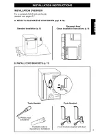 Предварительный просмотр 5 страницы Kenmore 120-volt portable electric dryers Owner'S Manual And Installation Instructions