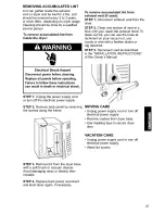 Предварительный просмотр 25 страницы Kenmore 120-volt portable electric dryers Owner'S Manual And Installation Instructions