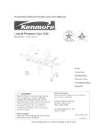 Preview for 1 page of Kenmore 122.16119 Use And Care Manual