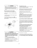 Preview for 17 page of Kenmore 122.1613411 Use And Care Manual