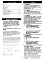 Preview for 2 page of Kenmore 122.16641900 Use And Care Manual