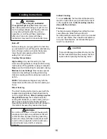 Preview for 16 page of Kenmore 122.16654900 Use And Care Manual