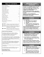 Preview for 2 page of Kenmore 125.16642900 Use & Care Manual