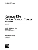 Kenmore 125.81714610 Use & Care Manual preview