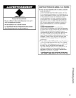 Preview for 61 page of Kenmore 1317 - Pro 24 in. Dishwasher Use And Care Manual