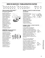 Preview for 63 page of Kenmore 1317 - Pro 24 in. Dishwasher Use And Care Manual