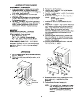 Preview for 4 page of Kenmore 131801800 Installation Instructions