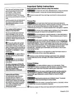 Preview for 3 page of Kenmore 131922800 Use & Care Manual