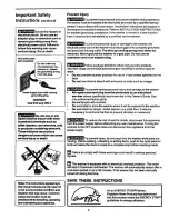 Preview for 4 page of Kenmore 131922800 Use & Care Manual