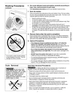 Предварительный просмотр 7 страницы Kenmore 134190400 (0209) Use And Care Manual