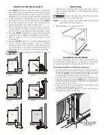 Предварительный просмотр 7 страницы Kenmore 134199600H Installation Instructions Manual