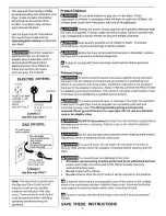 Предварительный просмотр 4 страницы Kenmore 134235700 Use & Care Manual