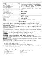 Preview for 2 page of Kenmore 134313400 Use And Care Manual