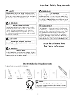 Preview for 3 page of Kenmore 137630800 Installation Instructions Manual