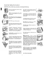 Preview for 2 page of Kenmore 14011 Operating Instructions Manual