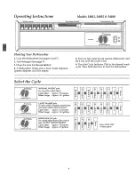 Preview for 4 page of Kenmore 14011 Operating Instructions Manual