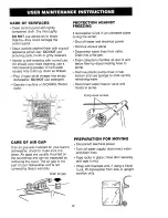 Preview for 12 page of Kenmore 14071 Owner'S Manual