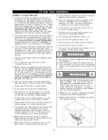 Preview for 15 page of Kenmore 141.16233 Operator'S Manual