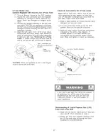 Preview for 17 page of Kenmore 141.16233 Operator'S Manual