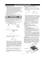 Preview for 18 page of Kenmore 141.16233 Operator'S Manual