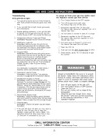 Предварительный просмотр 20 страницы Kenmore 141.16327 Operator'S Manual