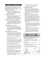 Предварительный просмотр 21 страницы Kenmore 141.16327 Operator'S Manual